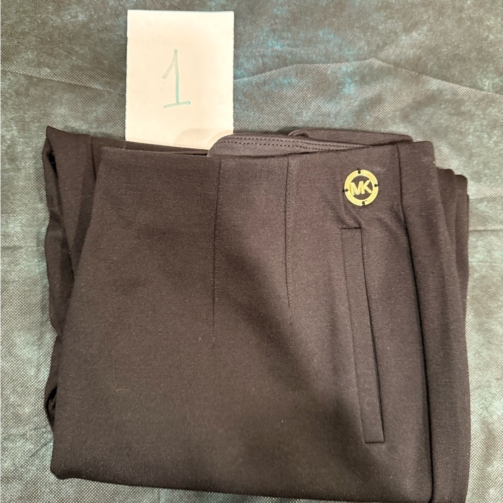 🔥Michael Kors women’s Black pants High Rise Size L EUC🔥1 - Picture 8 of 9